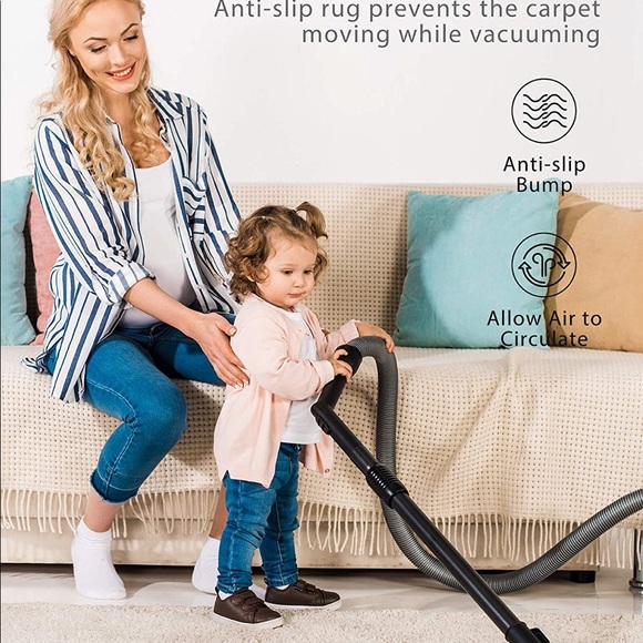 Syntus 6 'x 9' Non-Slip Carpet Mat - Picture 5 of 10